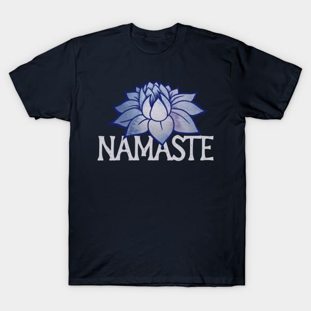 Namaste T-Shirt by bubbsnugg